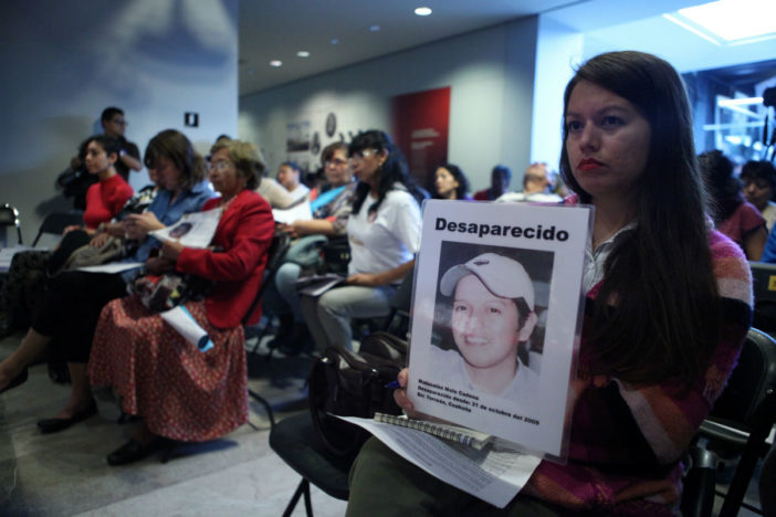 Personas desaparecidas en México