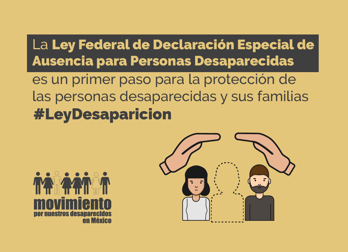 #LeyDesaparición