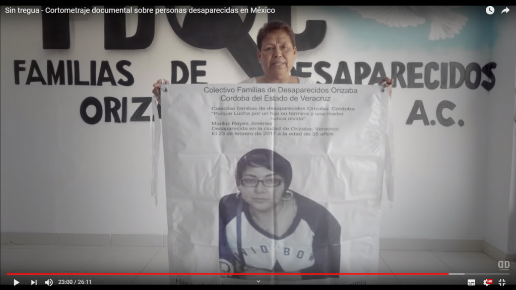 Sin tregua - Cortometraje documental sobre personas desaparecidas en México)